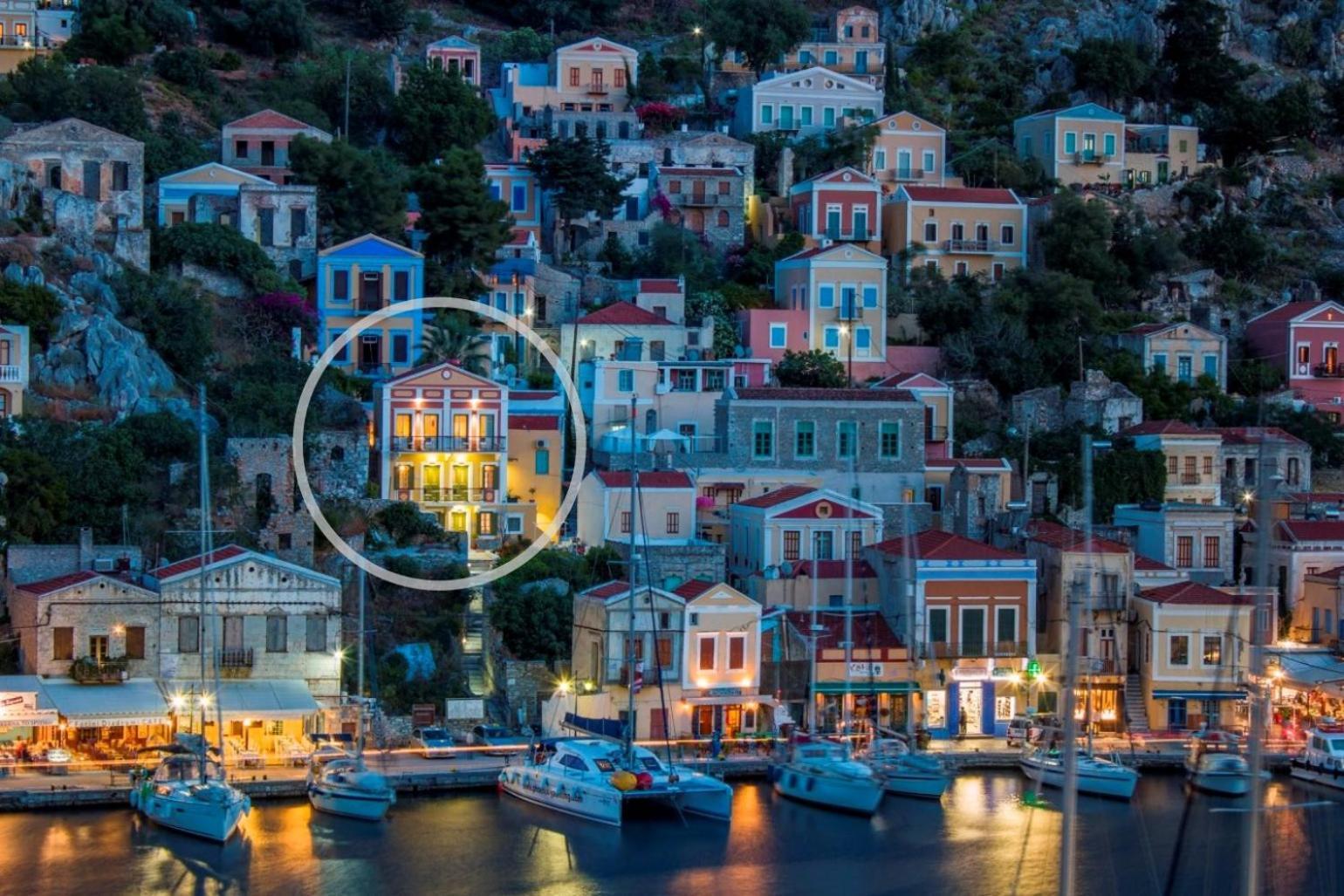 Thea Aparthotel Symi Bagian luar foto