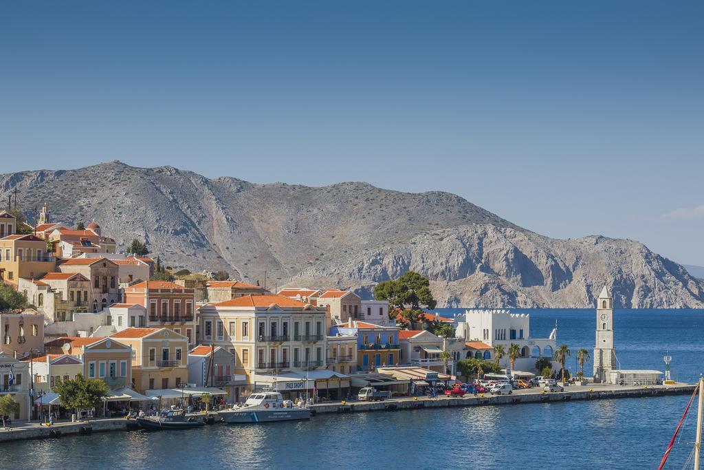 Thea Aparthotel Symi Bagian luar foto