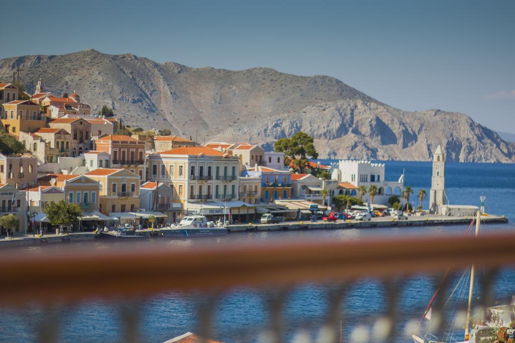 Thea Aparthotel Symi Bagian luar foto