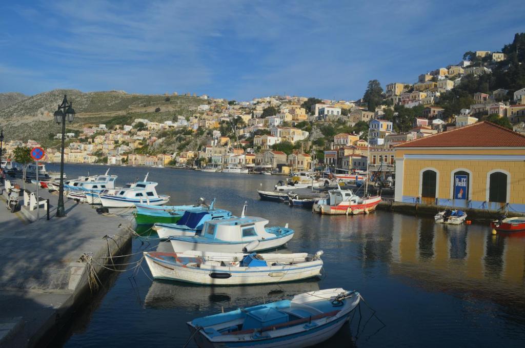 Thea Aparthotel Symi Bagian luar foto