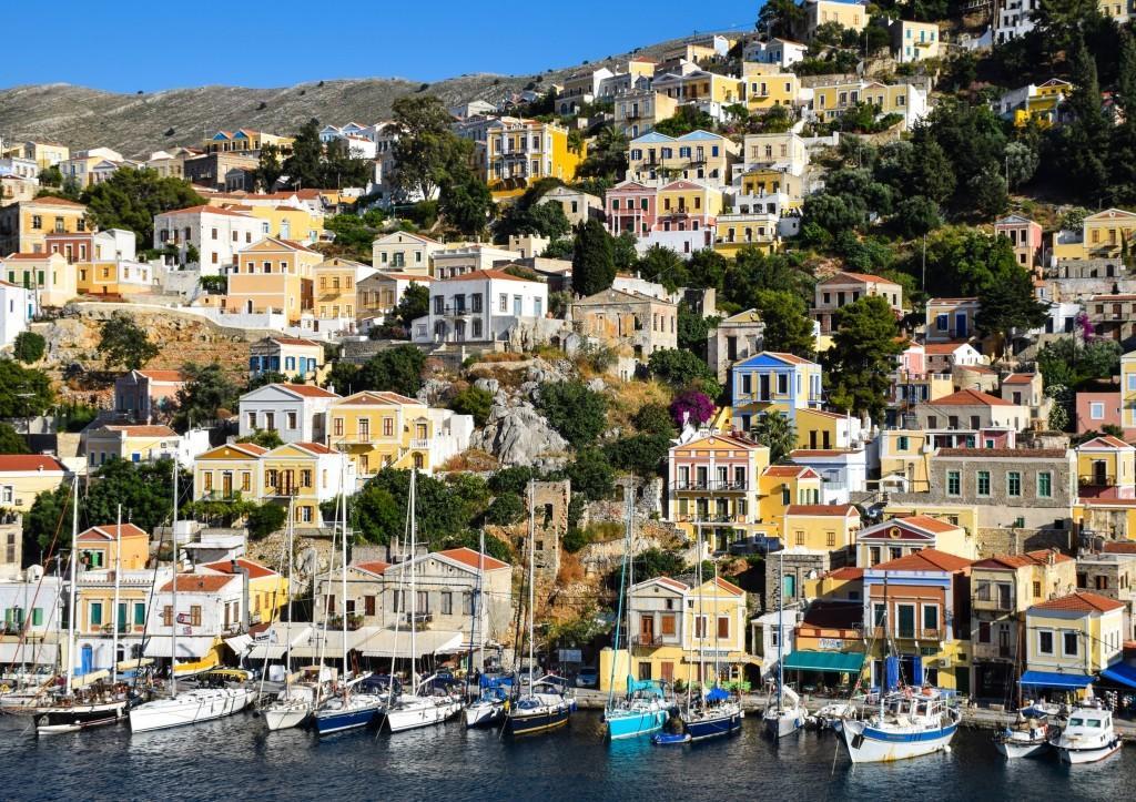 Thea Aparthotel Symi Bagian luar foto